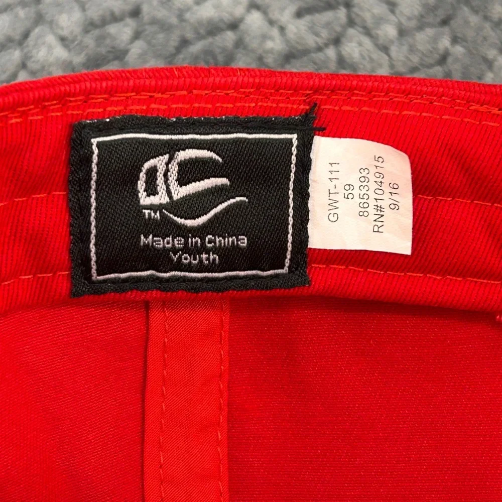 Barber-Dyson Ford Lincoln Youth Red OC Sports Baseball Cap Adjustable‎ OSFA